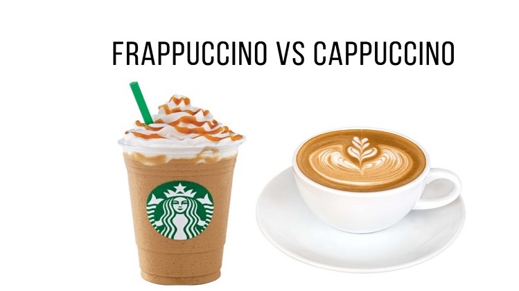 So sánh Frappiccino và Cappuccino