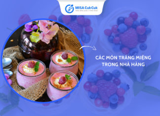 Top các món tráng miệng trong nhà hàng thơm ngon, hấp dẫn Các món tráng miệng trong nhà hàng