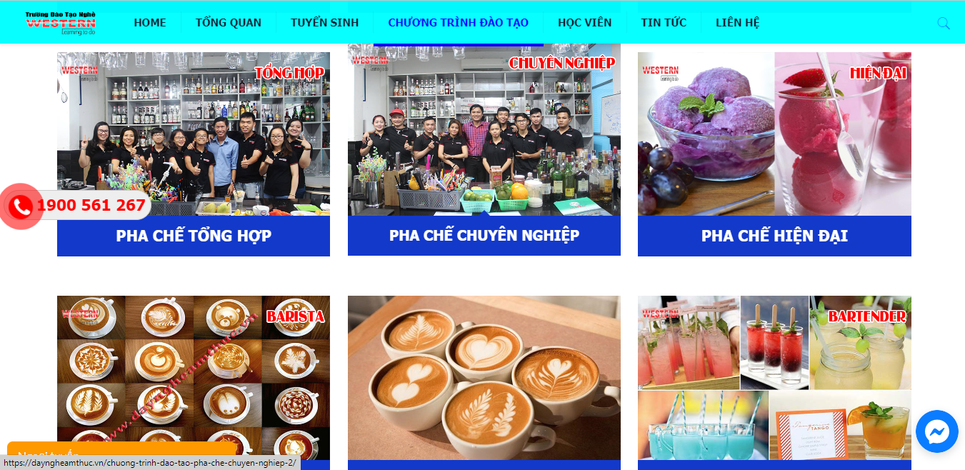 Học pha chế tại Western
