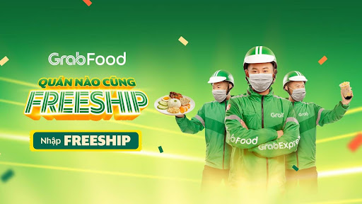 Mã giảm giá GrabFood: Freeship