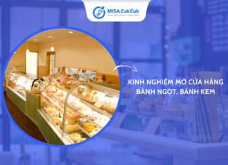 Mở tiệm bánh ngọt cần bao nhiêu vốn? Quy trình mở tiệm chi tiết Mở cửa hàng bánh ngọt
