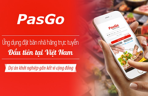 Ứng dụng đặt bàn Pasgo