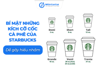 Bí mật những kích cỡ cốc cà phê dễ gây hiểu nhầm ở Starbucks Bí mật những kích cỡ cốc cà phê dễ gây hiểu nhầm ở Starbucks