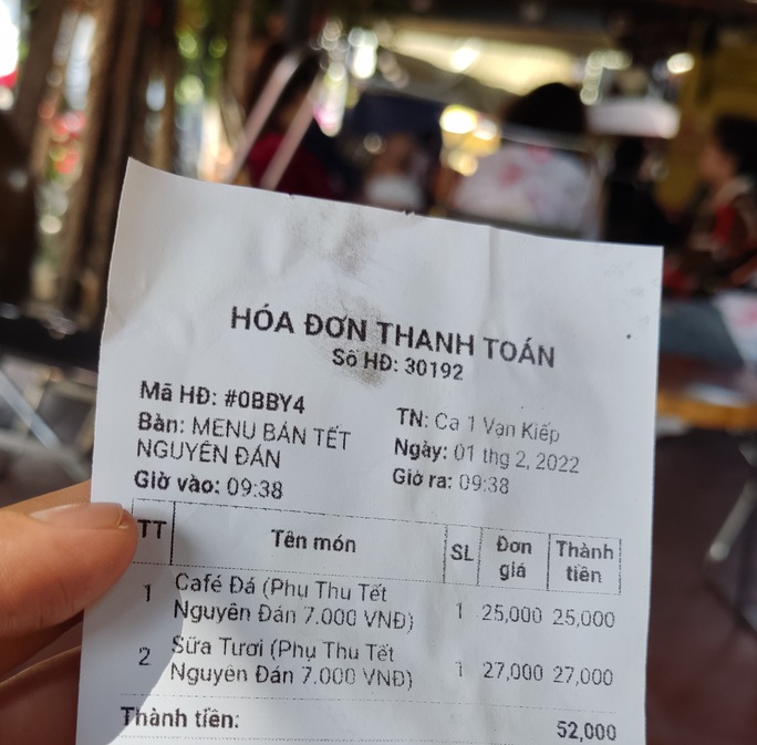 Phụ phí vào dịp Tết