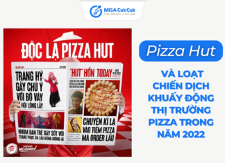 Pizza Hut và loạt chiến dịch khuấy động thị trường Pizza trong năm 2022