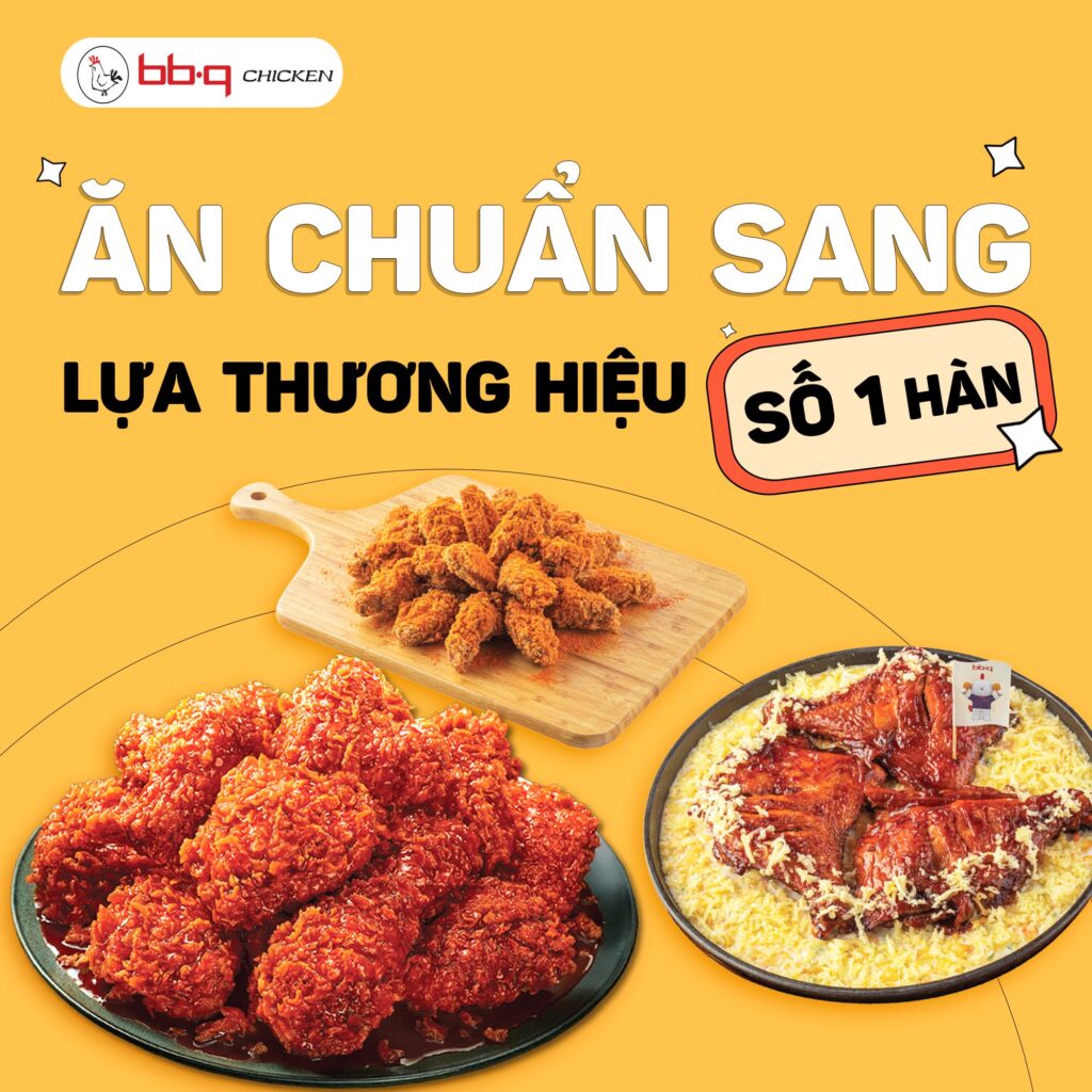 BBQ Chicken - gà rán Hàn Quốc Hà Nội