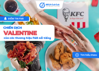 Chiến dịch Valentine độc đáo của các thương hiệu F&B nổi tiếng Chiến dịch Valentine độc đáo của các thương hiệu F&B nổi tiếng