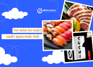 Top 9 món ăn Nhật Bản nhất định phải thử