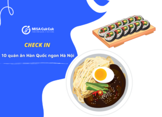 Checkin top 10 quán đồ Hàn ngon Hà Nội “ăn là nghiền” Quán đồ Hàn ngon tại Hà Nội