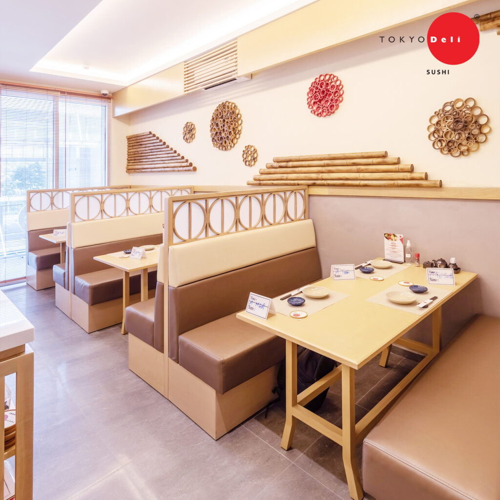 Không gian nhà hàng Tokyo Deli