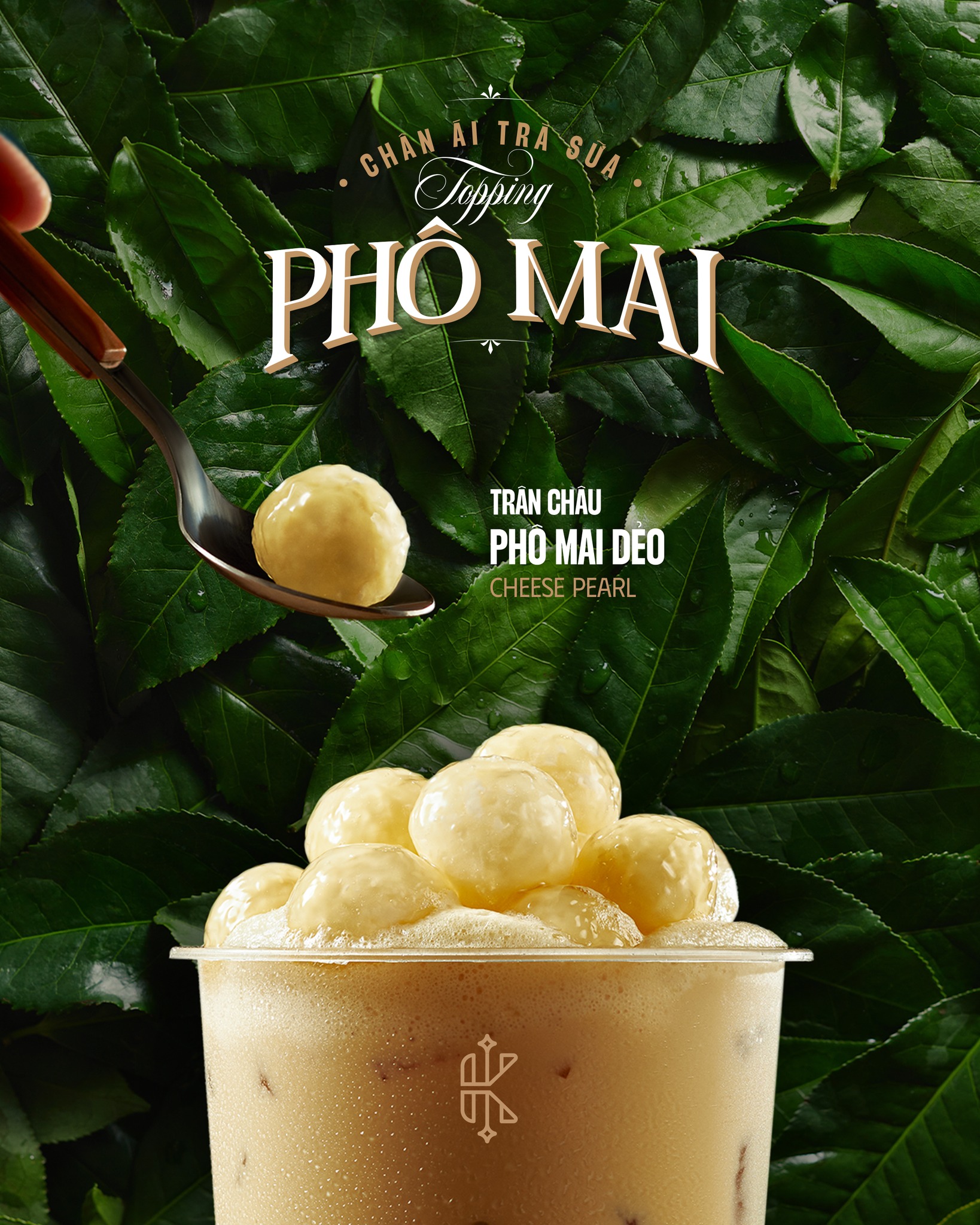Toping trân châu phô mai dẻo best seller katinat