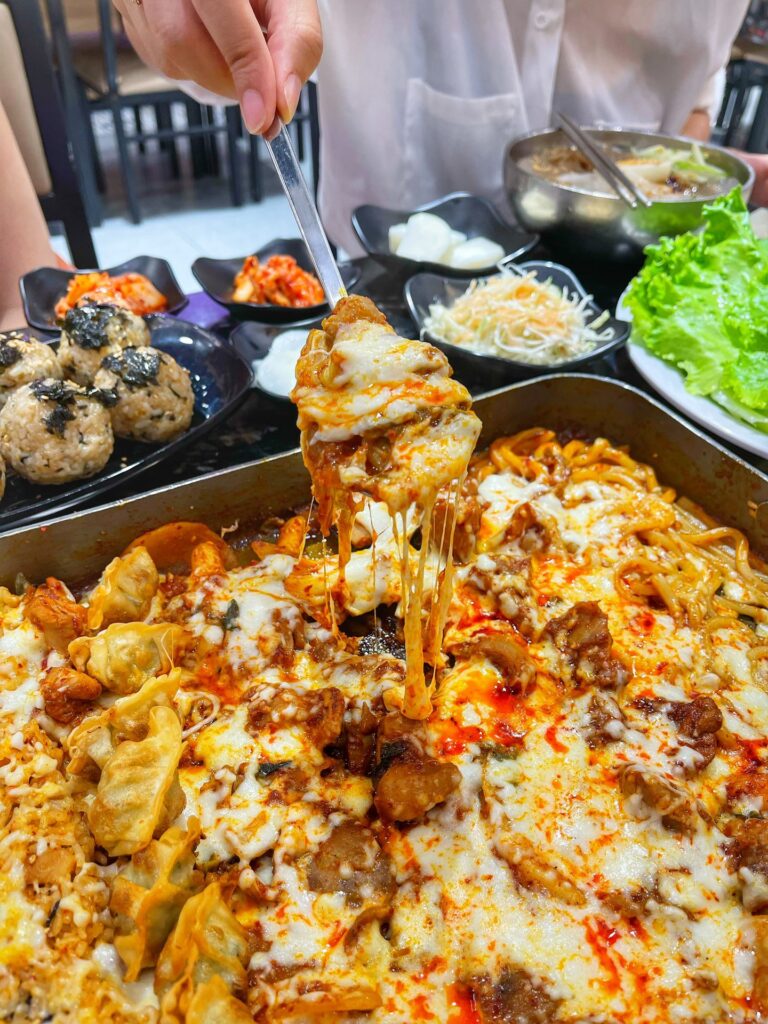 Mr Dakgalbi chicken menu