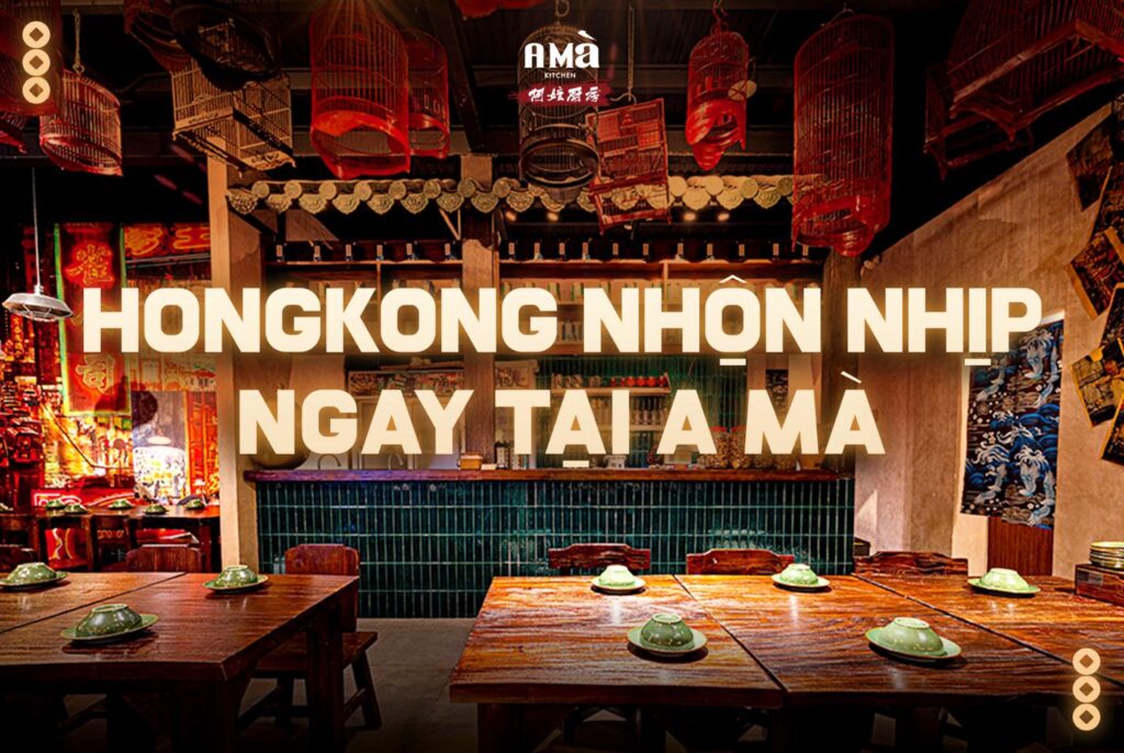 Khong gian nha hang A Ma Kitchen