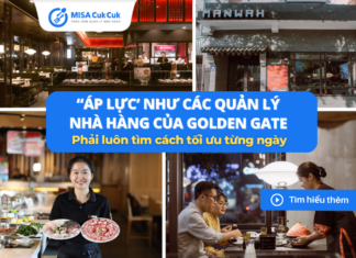 “Áp lực’ như các quản lý nhà hàng của Golden Gate: Phải luôn tìm cách tối ưu từng ngày Quản lý nhà hàng của Golden Gate phải luôn tìm cách tối ưu từng ngày