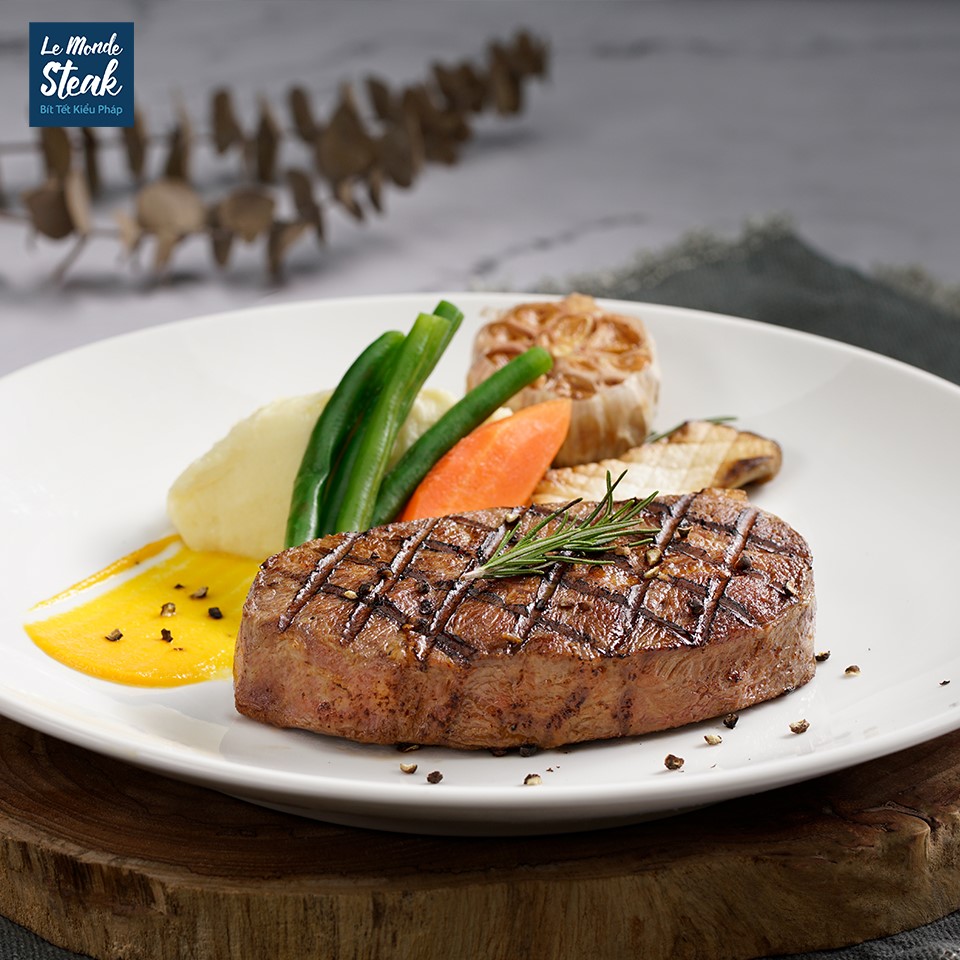 Bít tết kiểu Pháp - Le Monde Steak