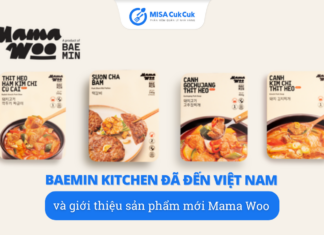 BAEMIN Kitchen đã đến Việt Nam và giới thiệu sản phẩm mới Mama Woo BAEMIN Kitchen đã đến Việt Nam và giới thiệu sản phẩm mới Mama Woo
