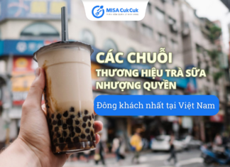 Các chuỗi thương hiệu trà sữa nhượng quyền đông khách tại Việt Nam