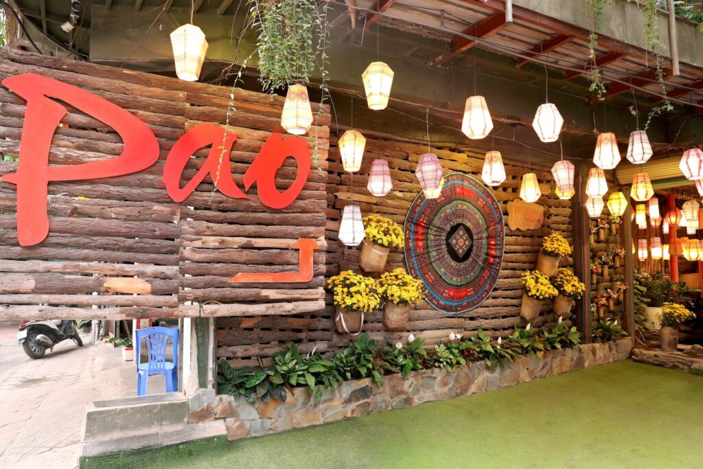 Không gian Pao Quán - nhà hàng rẻ cho nhóm ở Hà Nội 