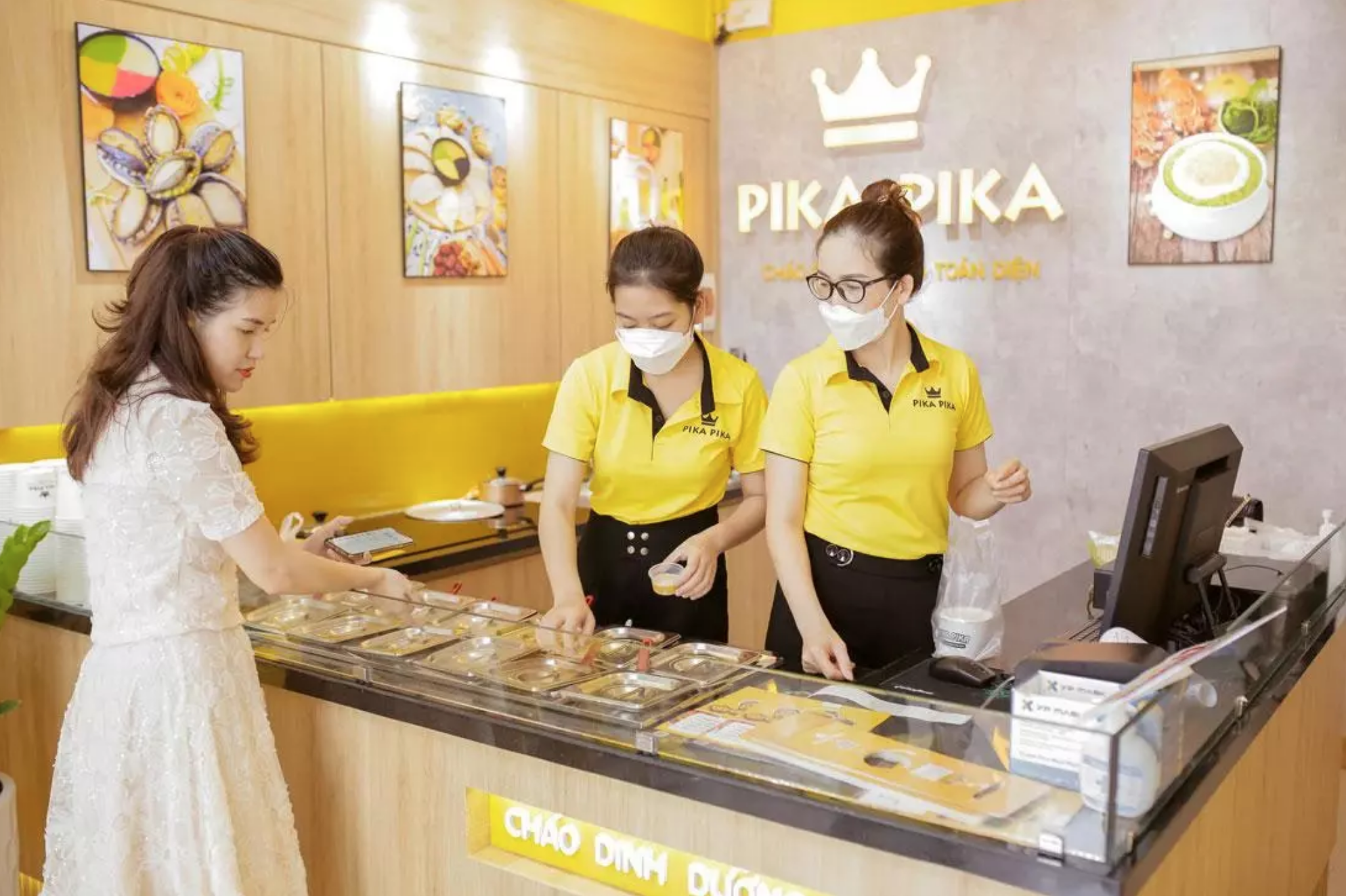 Nhượng quyền cháo dinh dưỡng Pika Pika