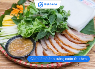 Bật mí cách làm bánh tráng thịt heo thơm ngon khó cưỡng Cách làm bánh tráng cuốn thịt heo