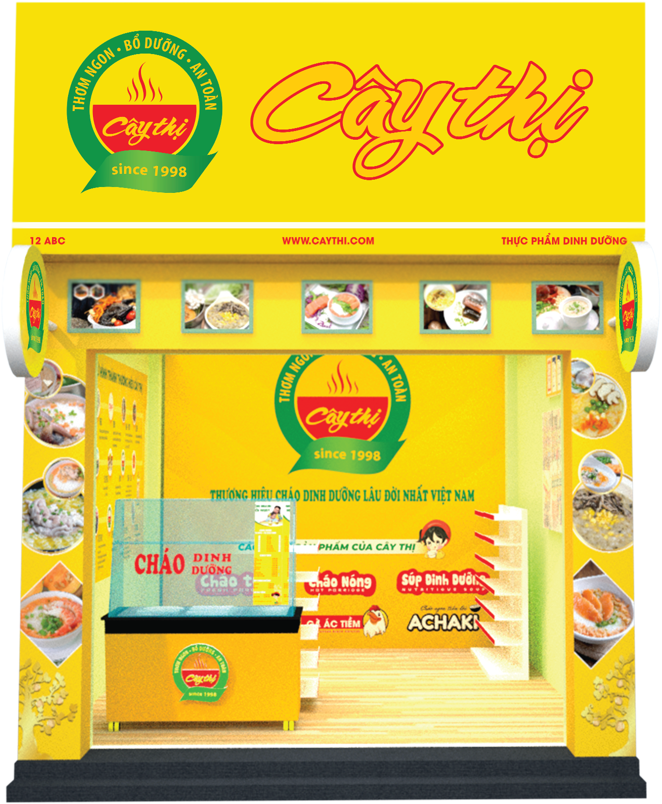 nhượng quyền cháo dinh dưỡng