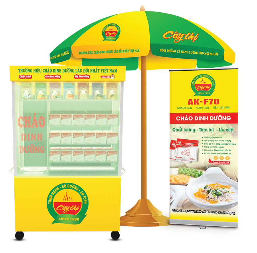 nhượng quyền cháo dinh dưỡng