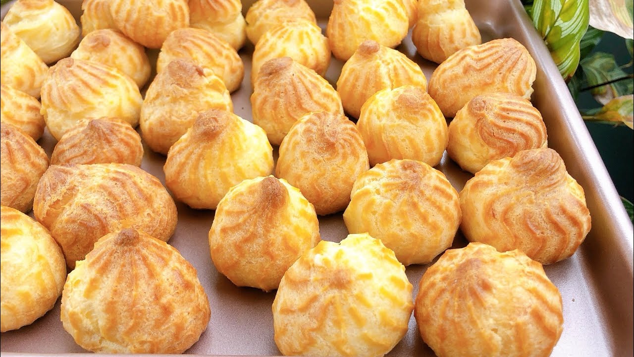 cách làm vỏ bánh su kem