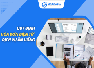 Quy định hóa đơn điện tử dịch vụ ăn uống trong ngành kinh doanh F&B