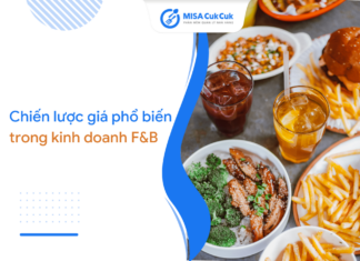 Chiến lược giá trong kinh doanh F&B phổ biến hiện nay 2026 Chiến lược giá trong kinh doanh F&B