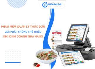 Tại sao phần mềm quản lý thực đơn là công cụ không thể thiếu khi kinh doanh nhà hàng?