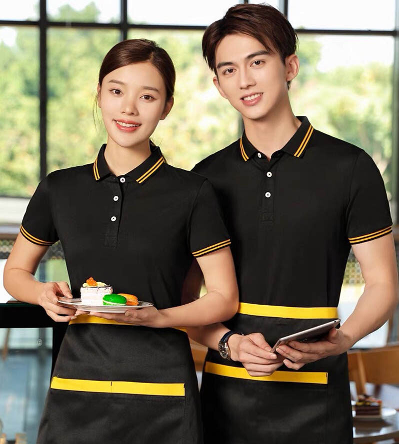 đồng phục nhân viên nhà hàng áo polo