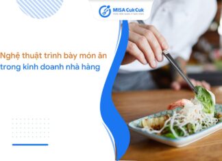 Nghệ thuật trình bày món ăn trong kinh doanh nhà hàng