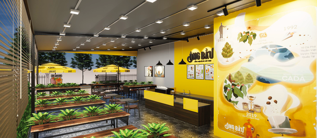 nhượng quyền cafe ông bầu