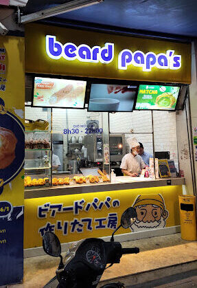 cửa hàng beard papa's