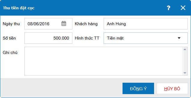 Đặt cọc