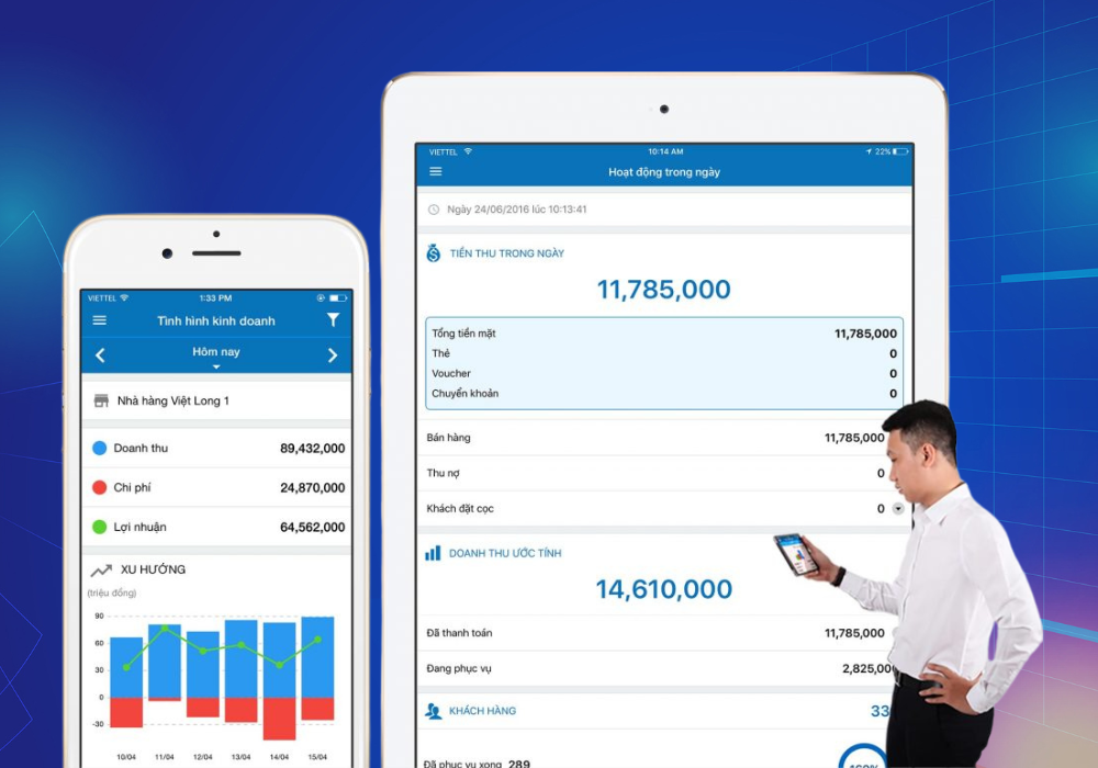 Dễ dàng cài đặt MISA CukCuk trên mobi, tablet và các thiết bị bán hàng khác