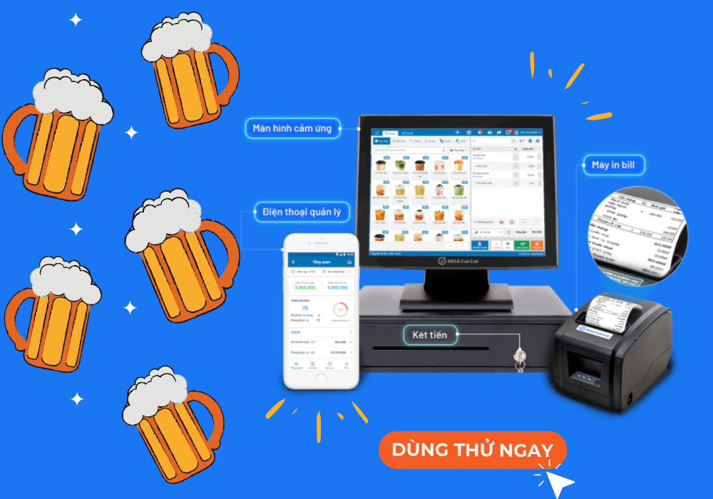 Phần mềm quản lý quán nhậu lẩu nướng