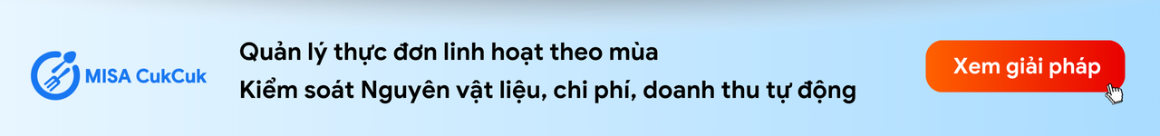 Dùng thử MISA CukCuk