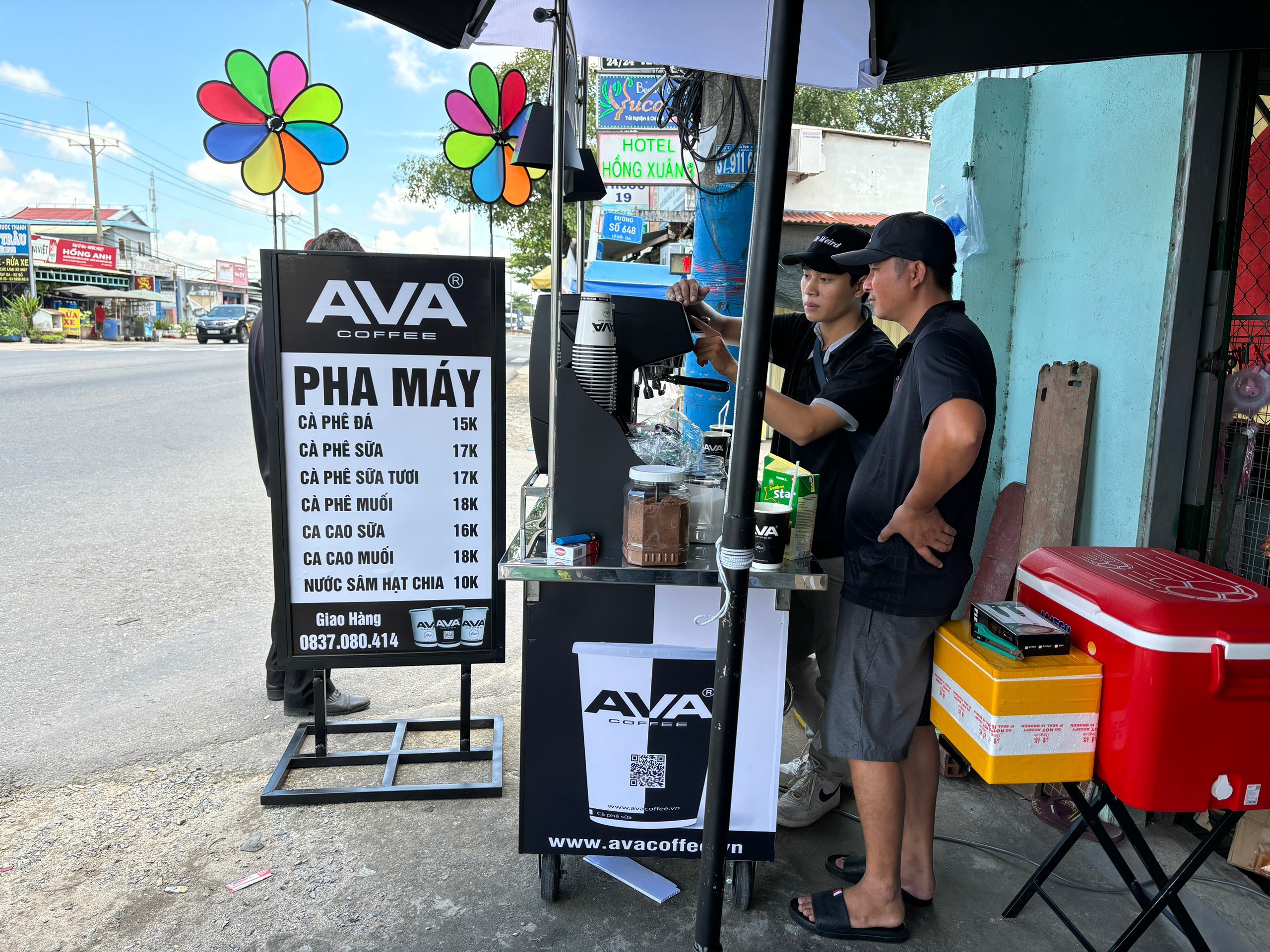 Nhượng quyền Ava Coffee