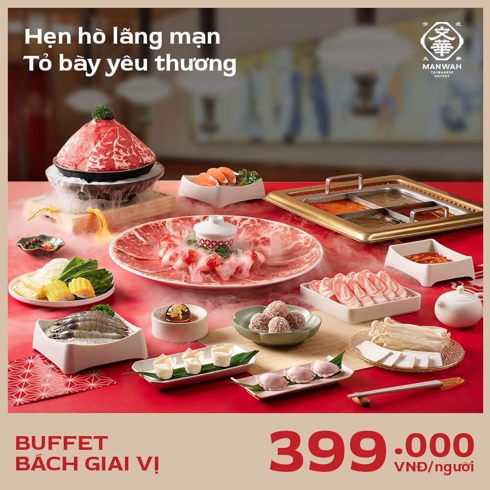 Giá lẩu Manwah Buffet