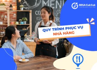 Mẫu quy trình phục vụ nhà hàng sang trọng chuyên nghiệp Quy trình phục vụ nhà hàng