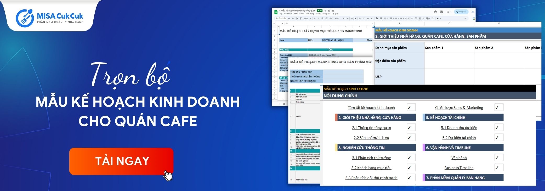 kế hoạch kinh doanh nhà hàng