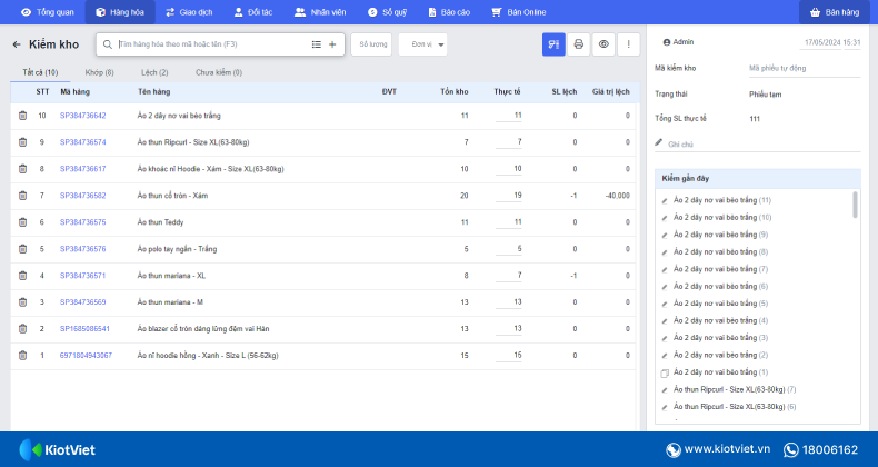 Phần mềm KiotViet