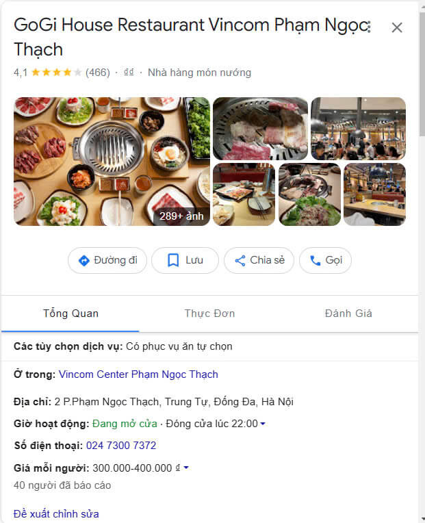 Đăng ký và tối ưu hồ sơ Google Business