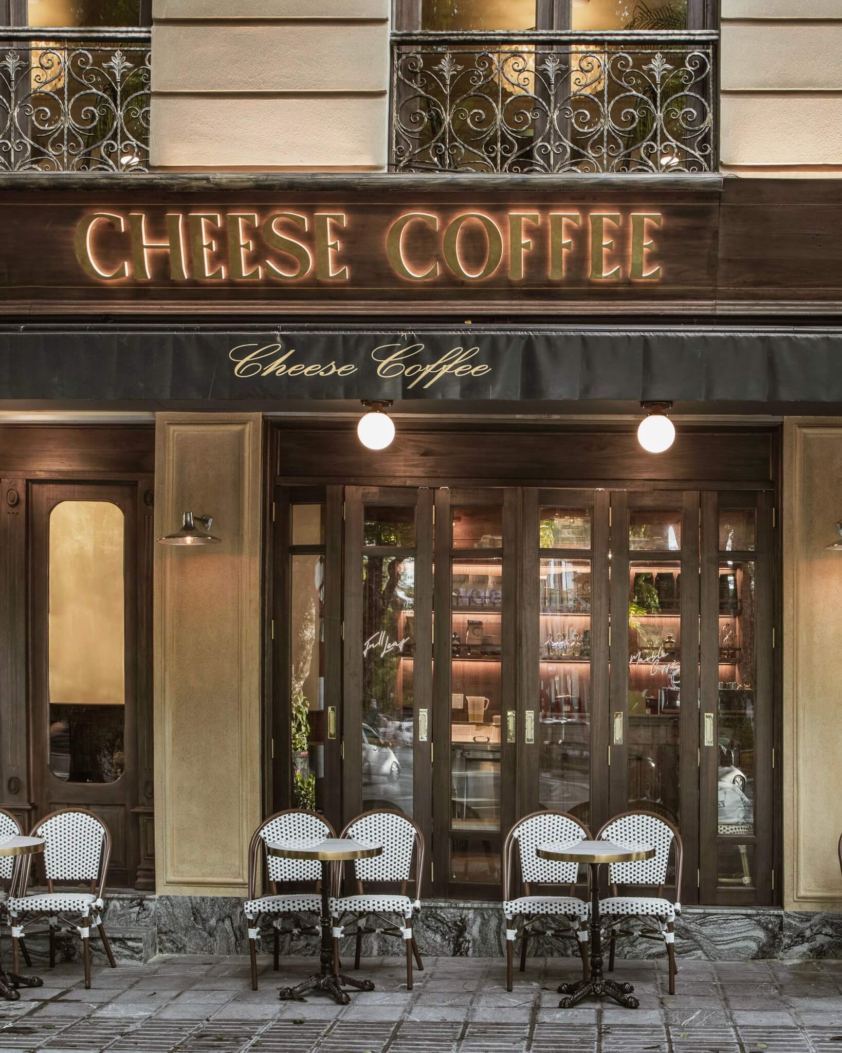 Không gian của Cheese Coffee