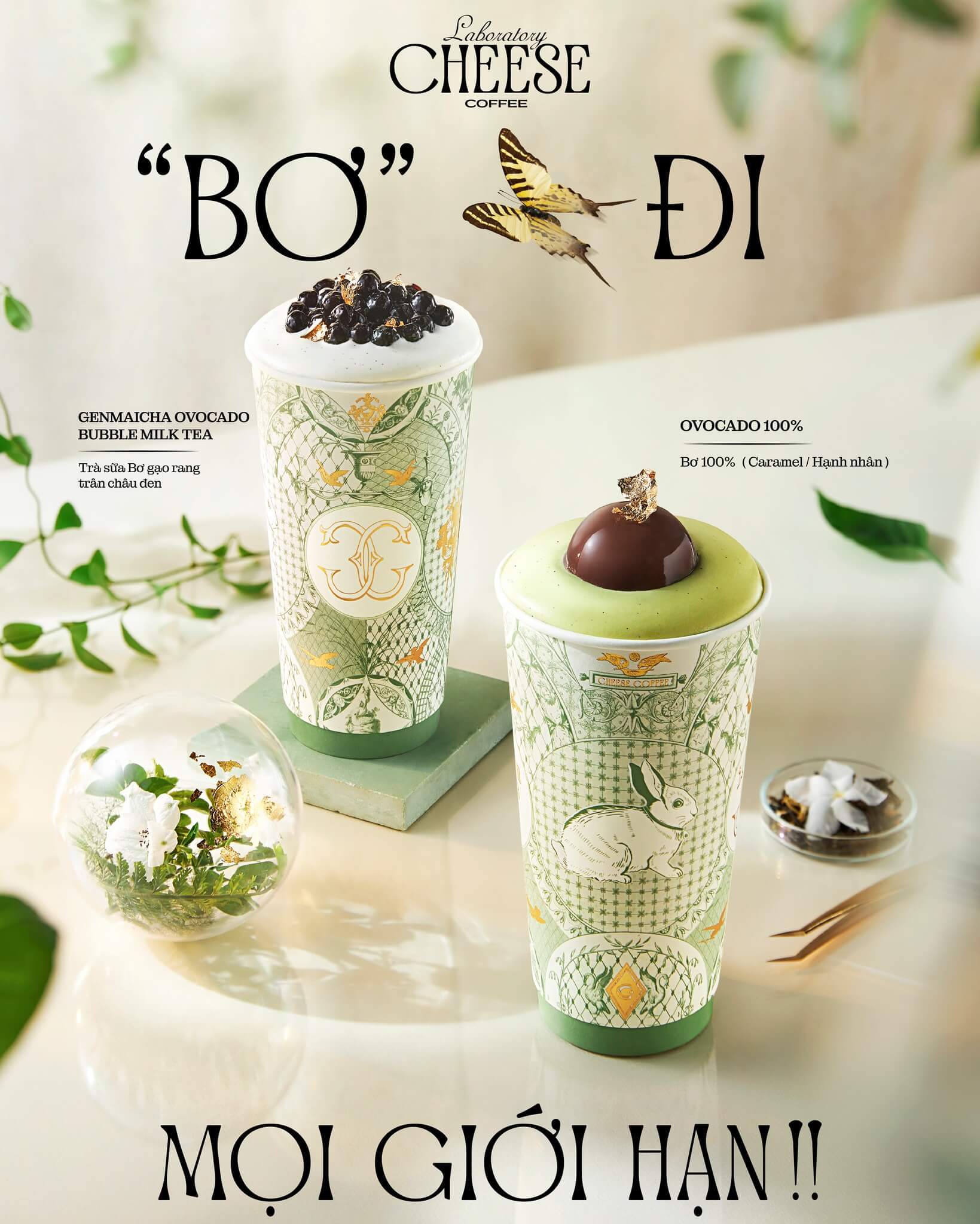 Trà sữa bơ-olive