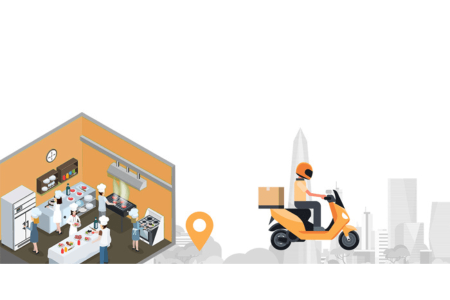 Đặt hàng với Cloud kitchen