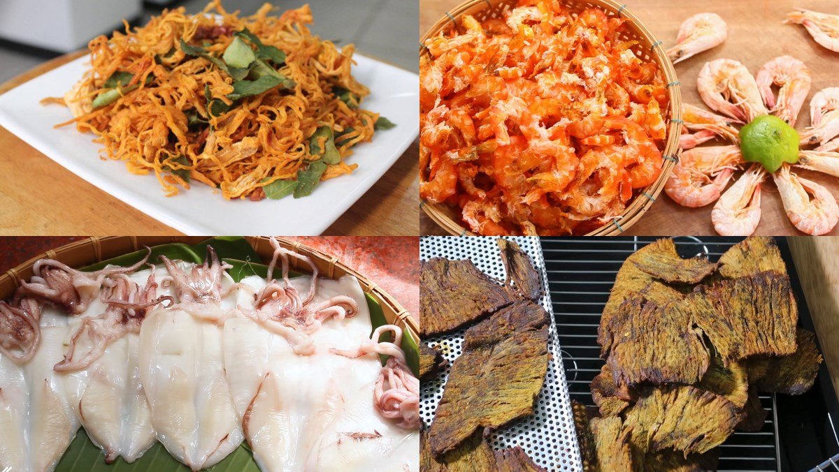 bảo quản thực phẩm bằng cách sấy khô