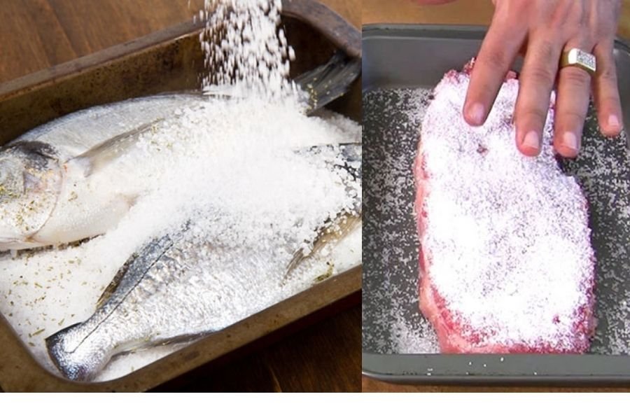 bảo quản thực phẩm tươi sống bằng cách ướp muối