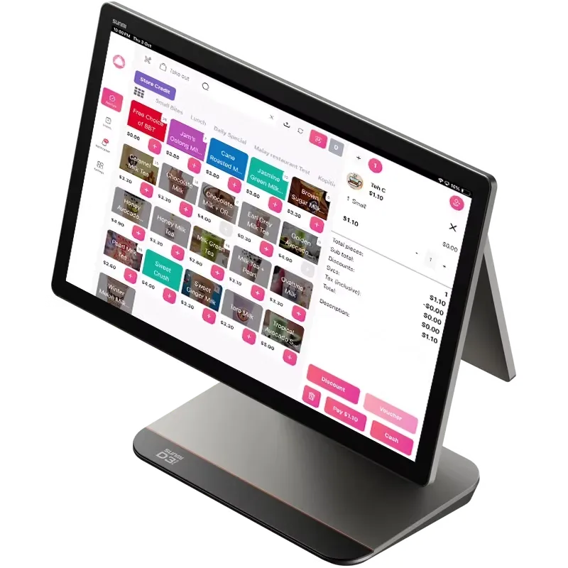 máy pos tính tiền cảm ứng sunmi d3 pro